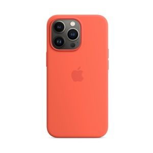 iphone 13 pro max apple phone case, coral/pink/orange